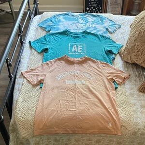 American Eagle Bundle of 3 Standard Fit Short Sleeve T-shirts Men’s — M